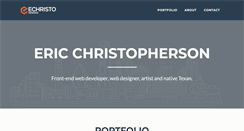 Desktop Screenshot of echristo.com