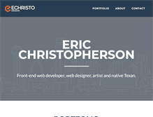 Tablet Screenshot of echristo.com