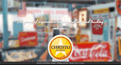 Desktop Screenshot of christoantiques.echristo.com